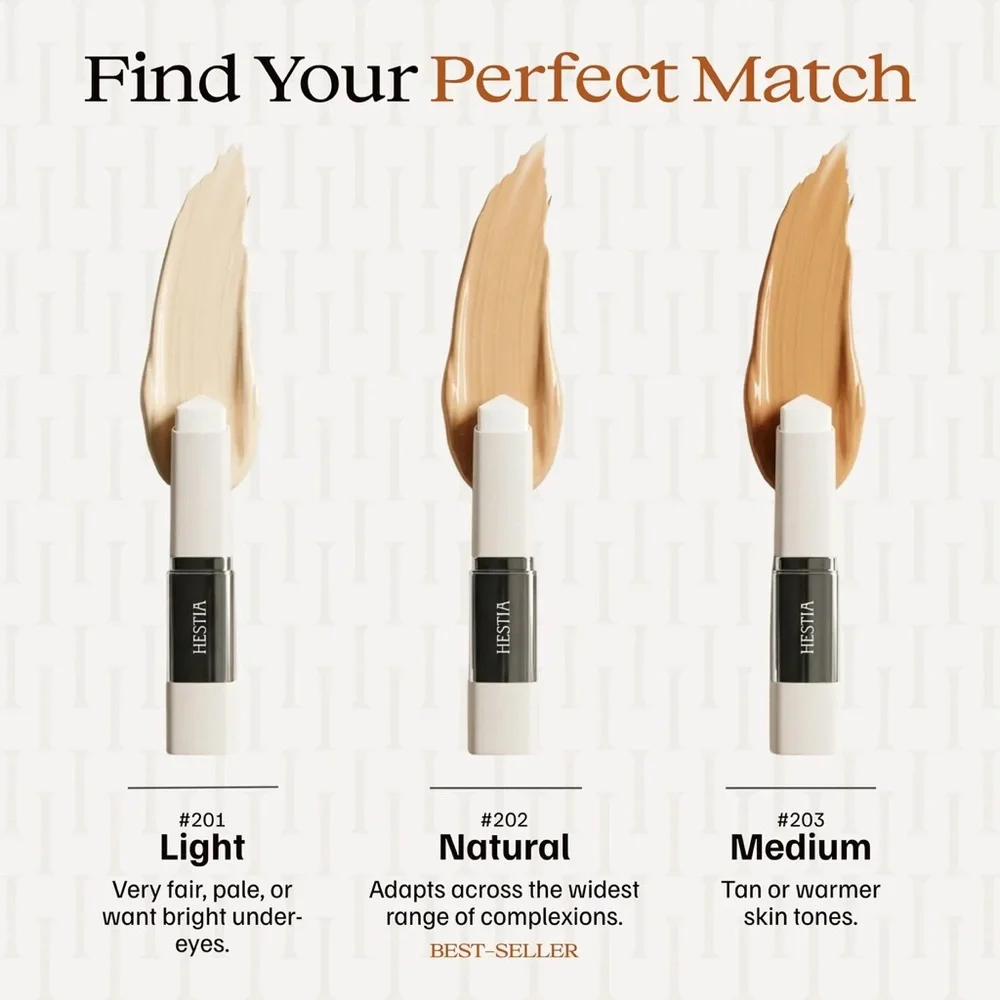 HESTIA® Color-Changing Foundation Stick
